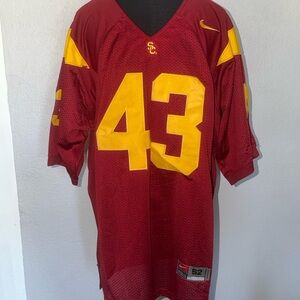 USC NIKE JERSEY Football Troy Polamalu SMALL FLAW VINTAGE #43 Size 52 See Desc.